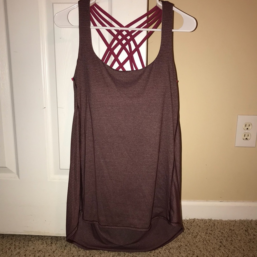 EUC Lululemon Free to be Serene tank